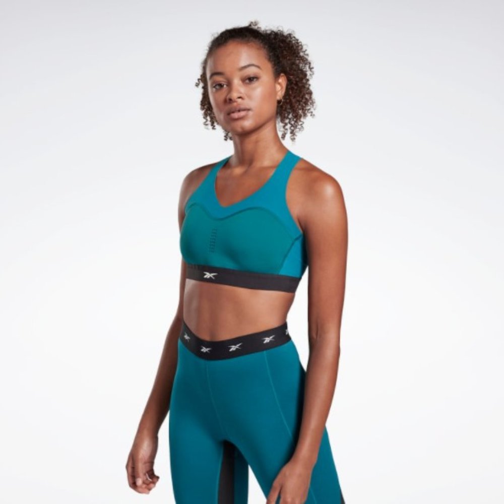 Reebok Teal & Coral Sports Bra